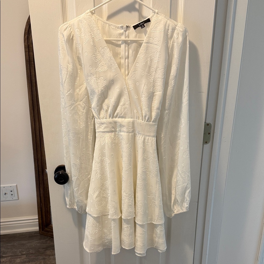 Lulu's Lace Long Sleeve Dress